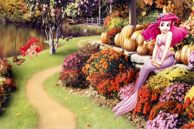 Mermaid in Garden