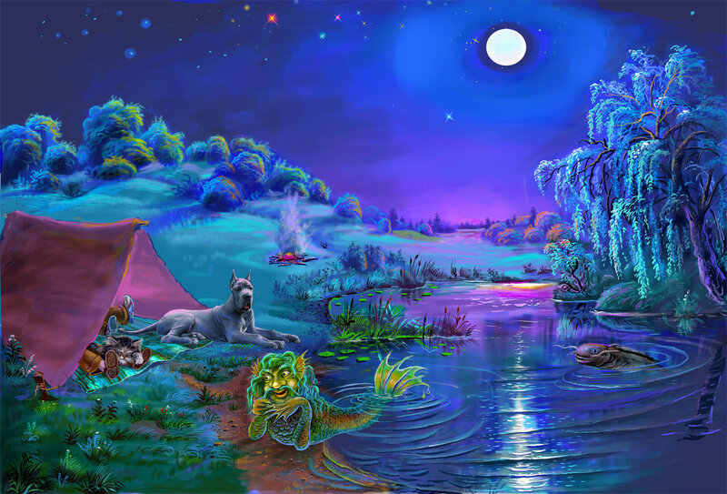 Mermaid in Lake