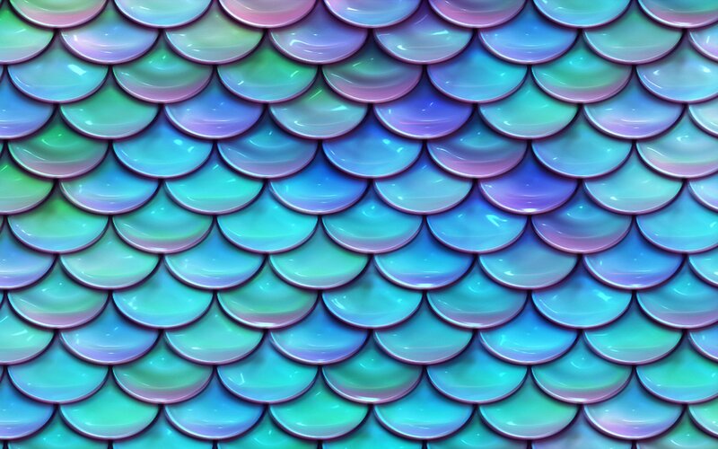Mermaid Scales Pattern