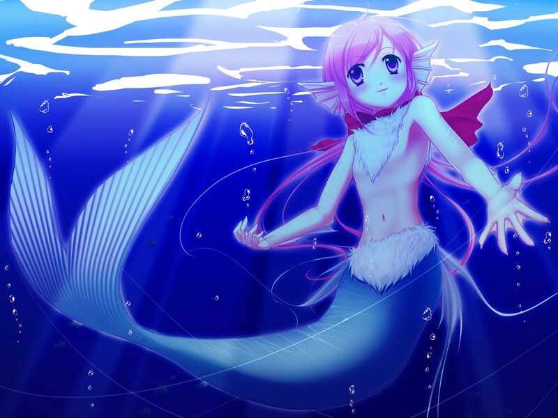 mermaid under the sea