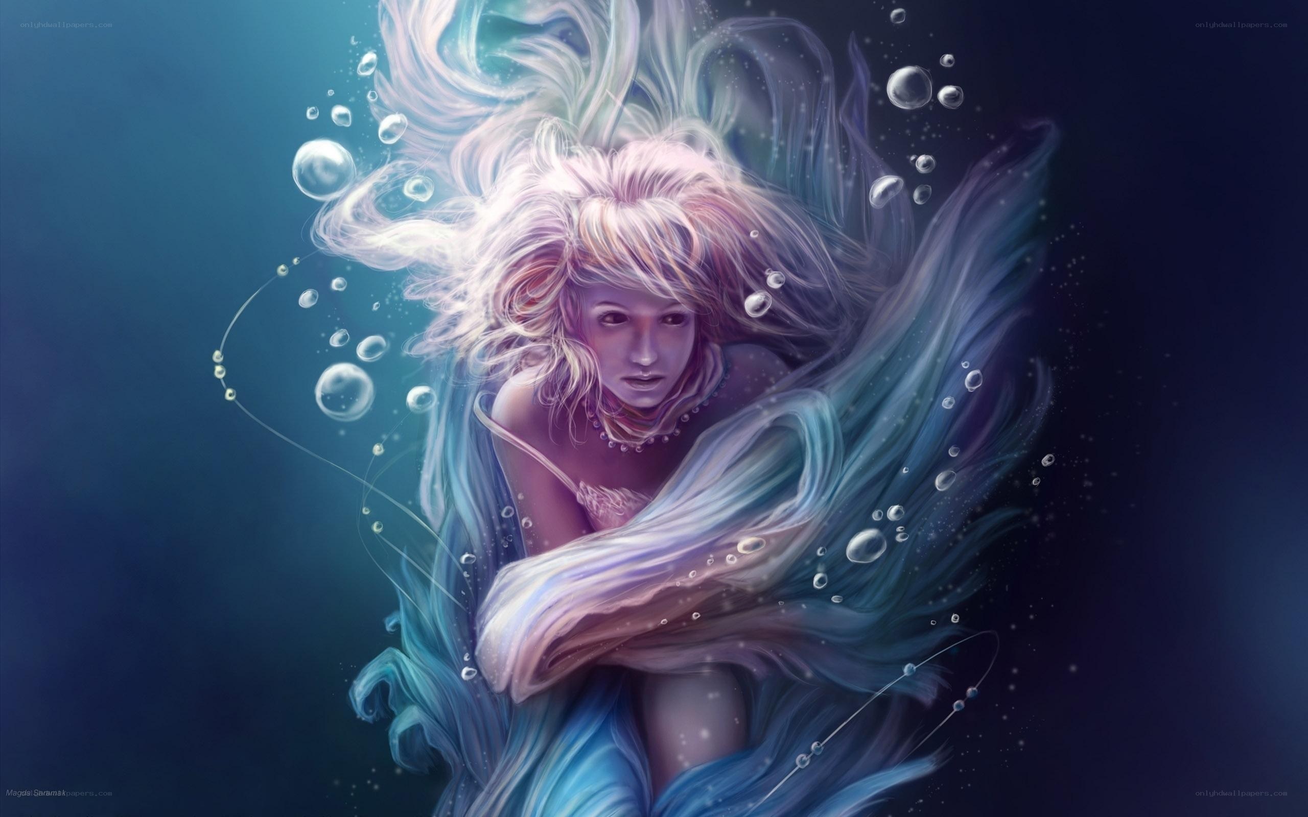 mermaid underwater fantasy