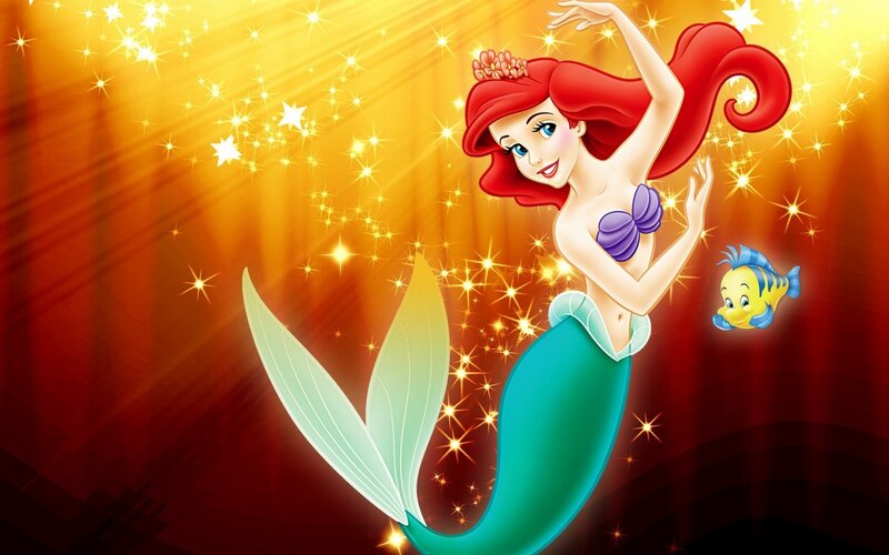 Mermaid with Red Hair — Magical