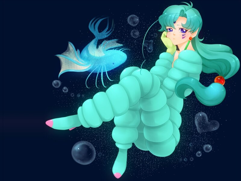 Mermaid with Segmented Body