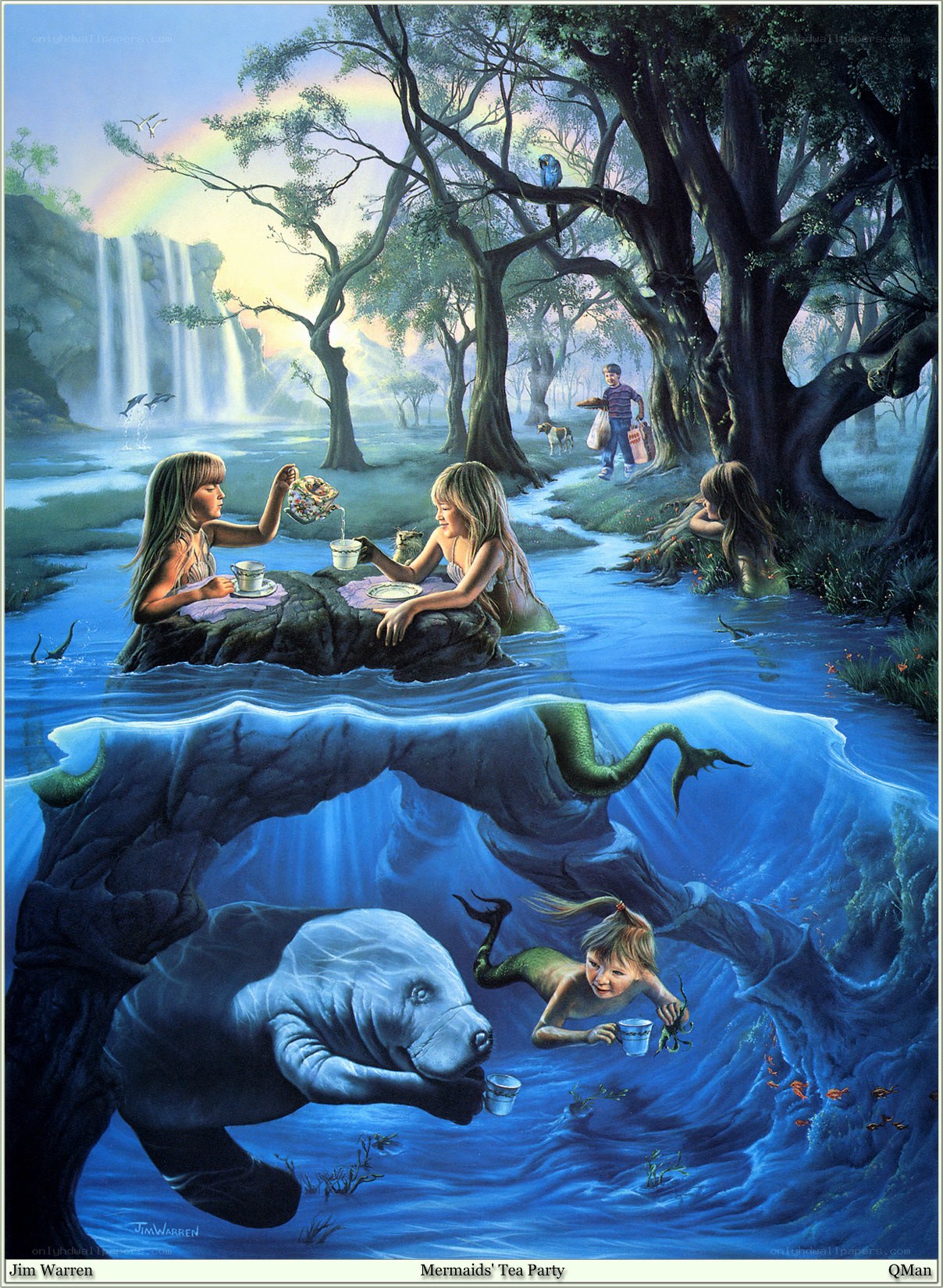 Mermaids' Tea Party