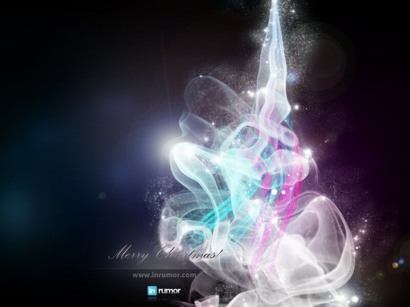 Merry Christmas abstract design