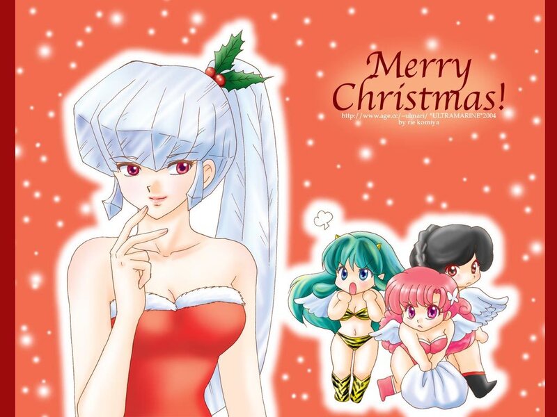 Merry Christmas anime art