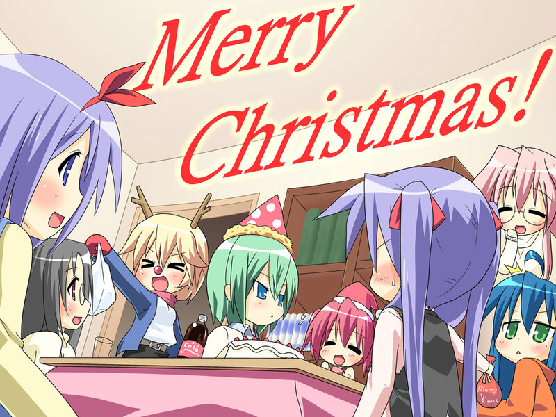 Merry Christmas anime party