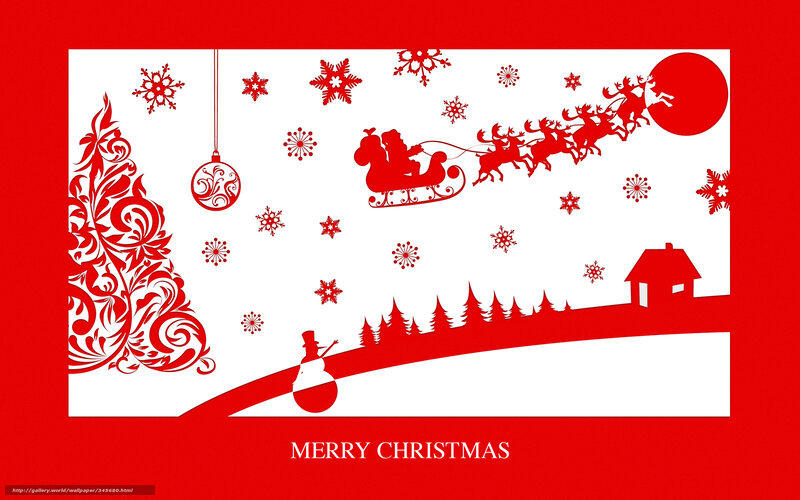 Merry Christmas card design