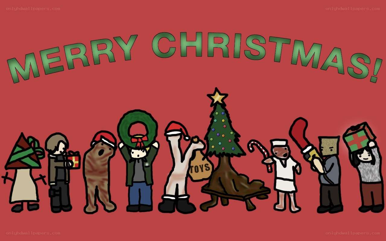 Merry Christmas cartoon