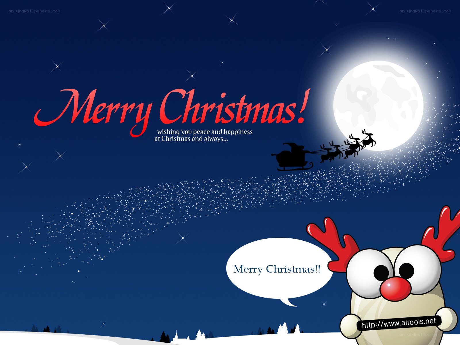 Merry Christmas cartoon