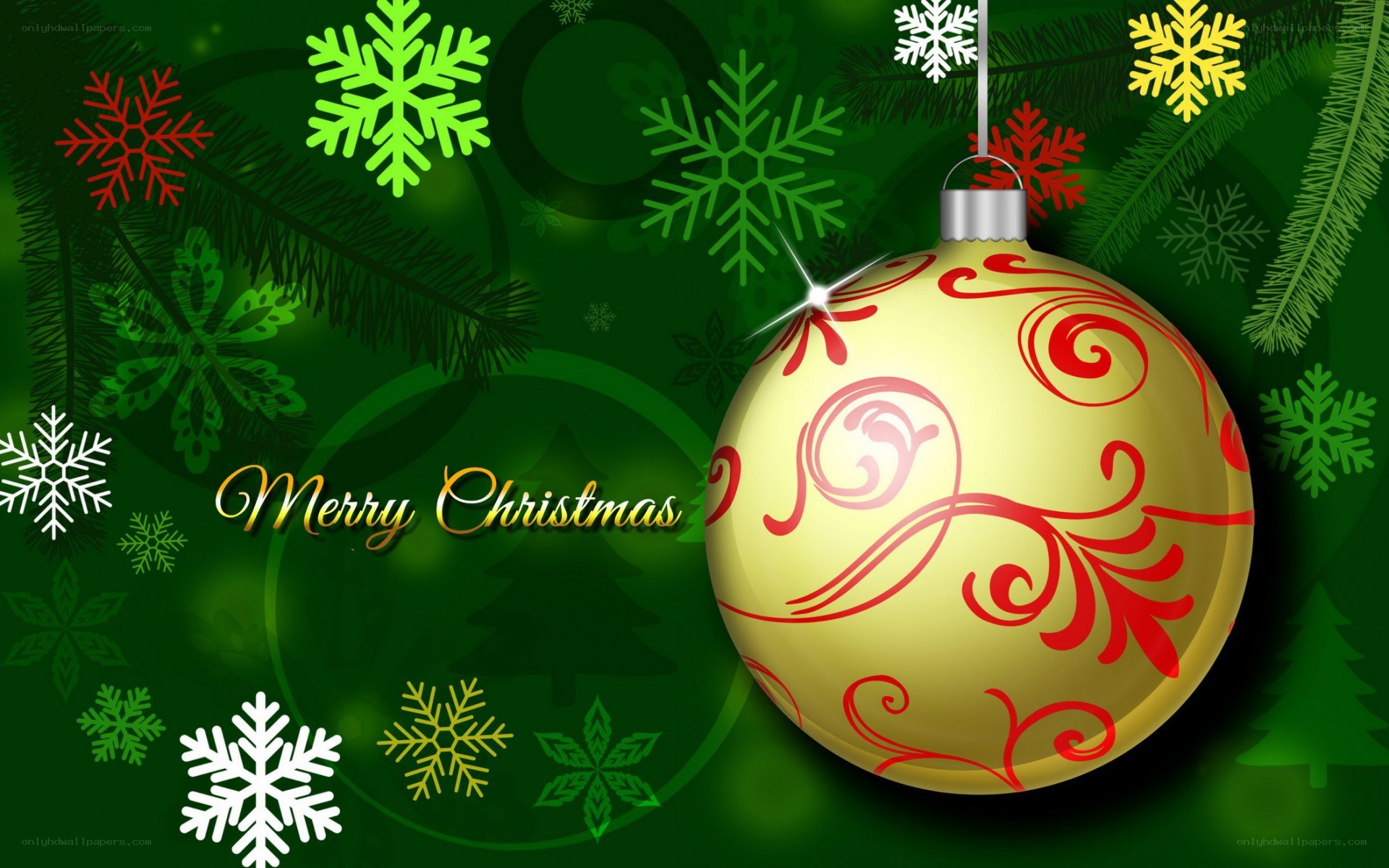 Merry Christmas greeting