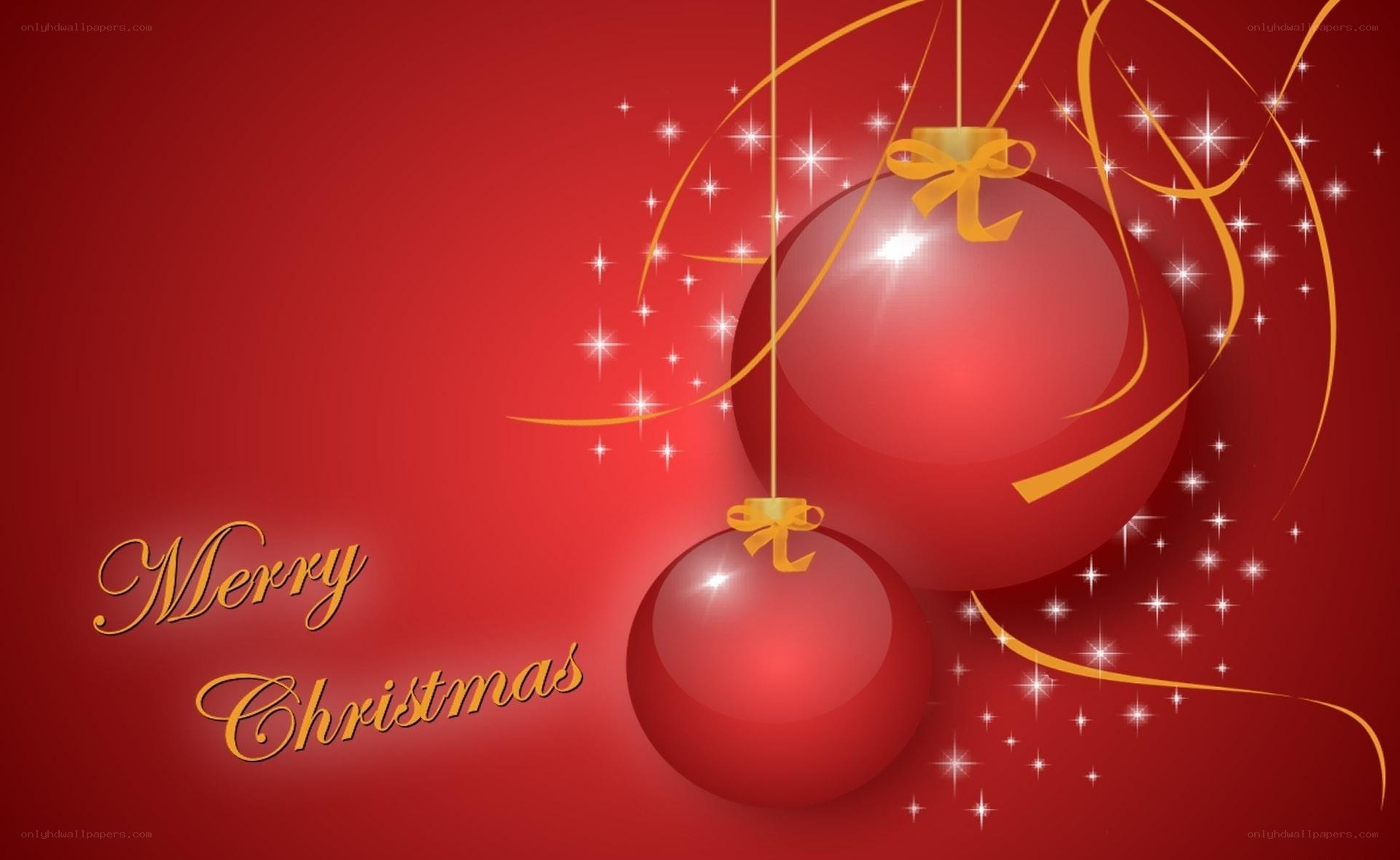Merry Christmas greeting card