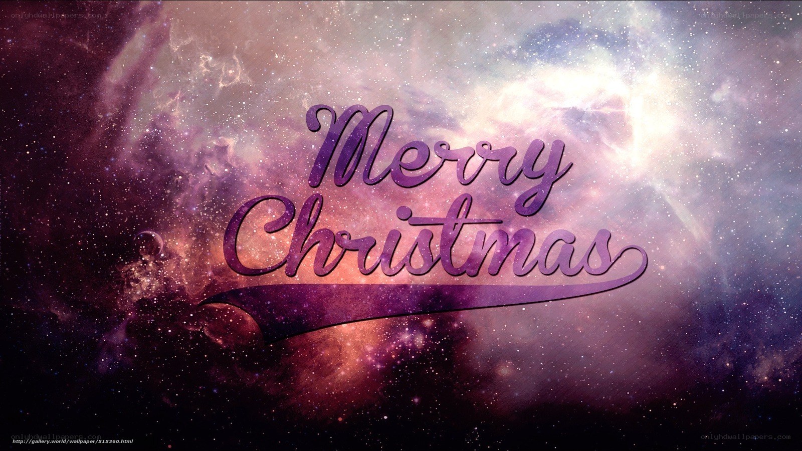 Merry Christmas in space