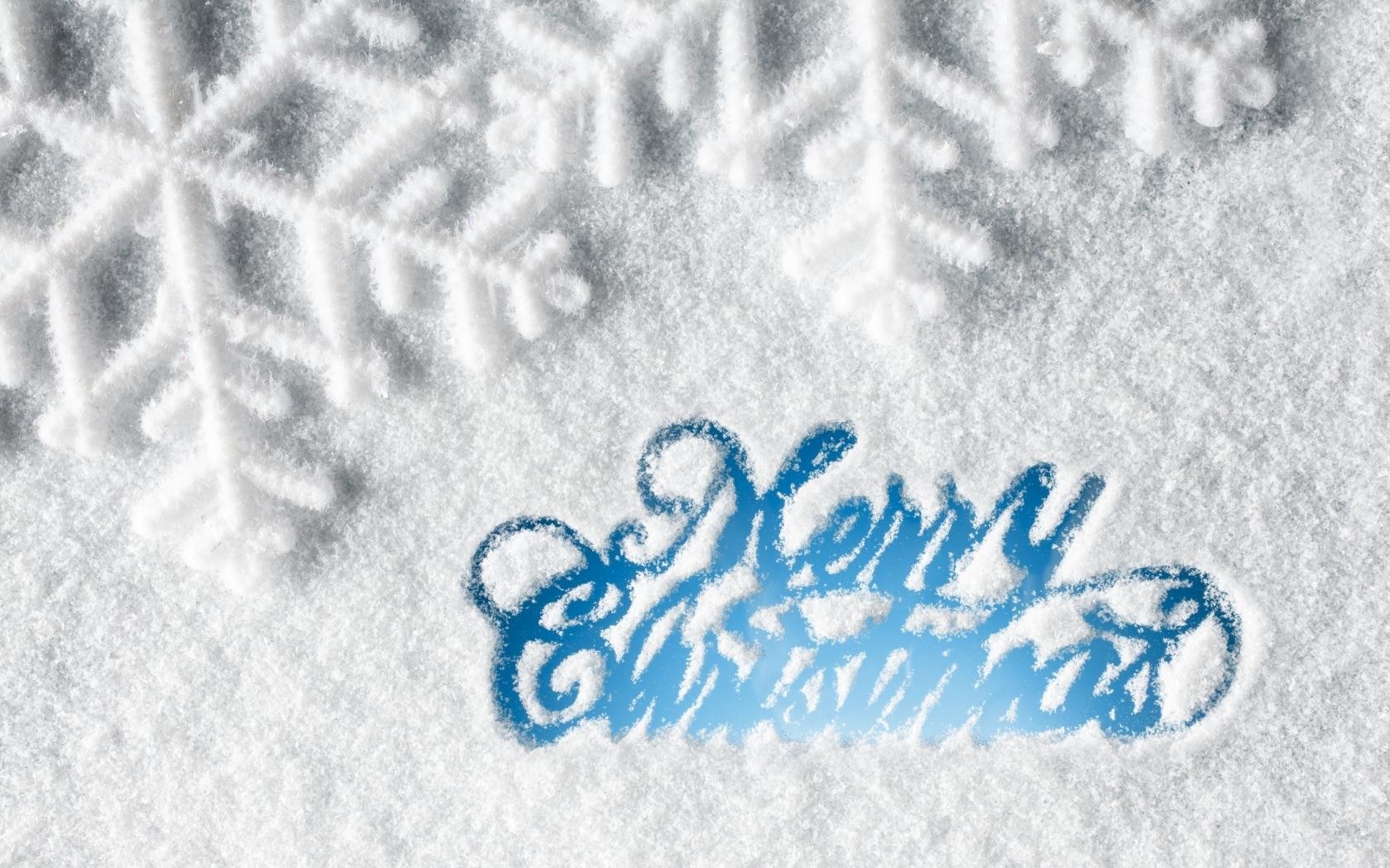 Merry Christmas in the snow