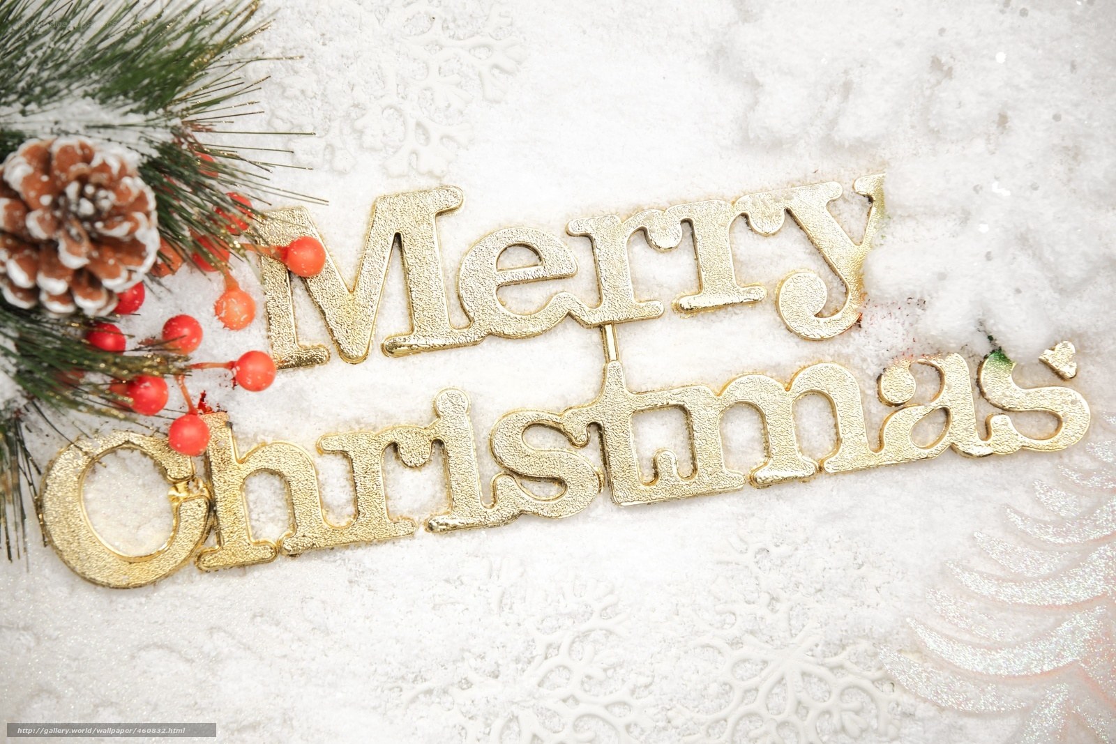 Merry Christmas in the snow