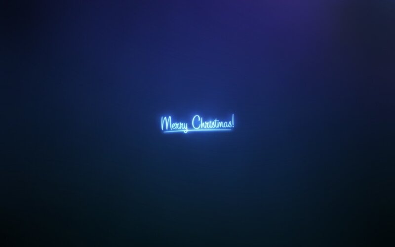 Merry Christmas neon sign