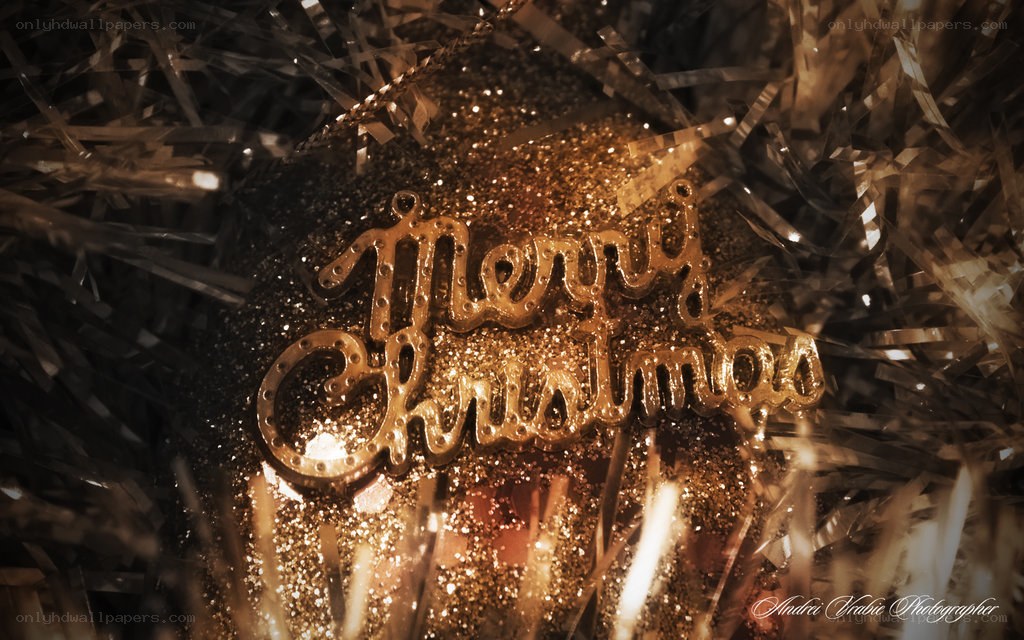 Merry Christmas ornament