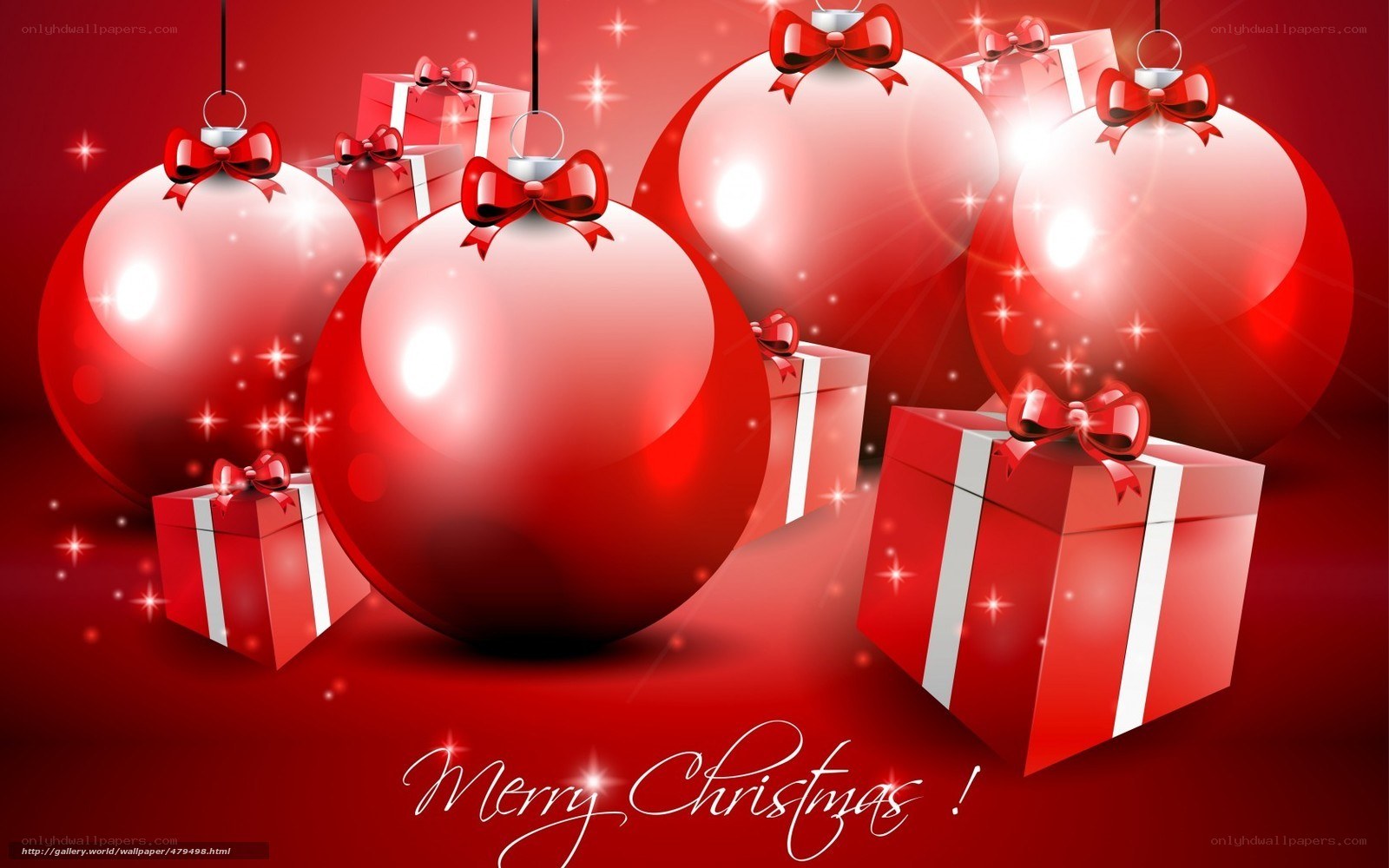 Merry Christmas ornaments