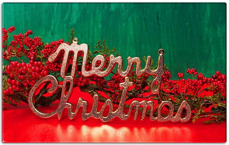 Merry Christmas Sign