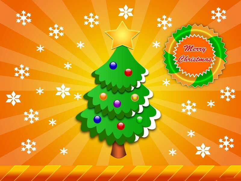 Merry Christmas tree