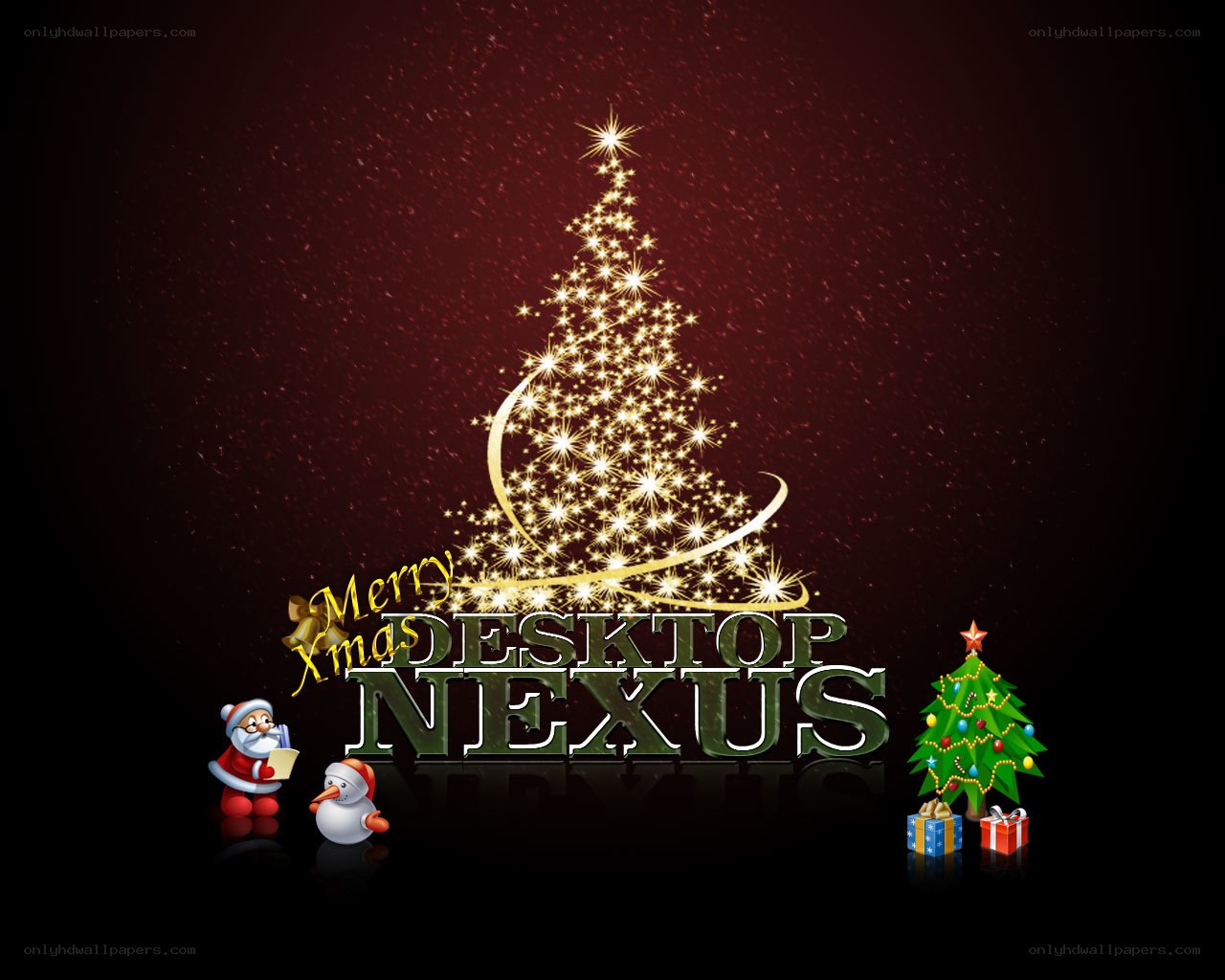 Merry Xmas desktop wallpaper