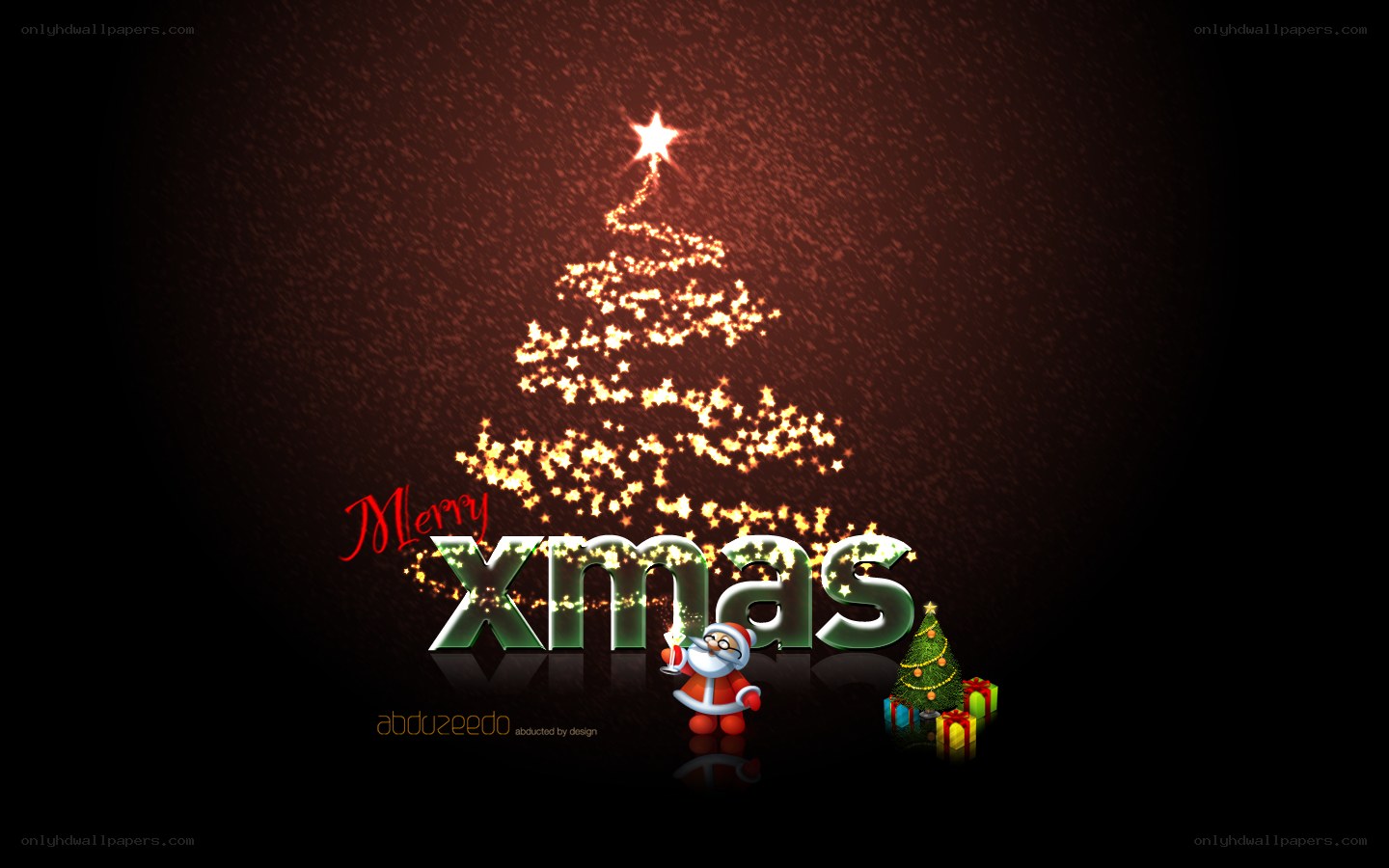 Merry Xmas festive design