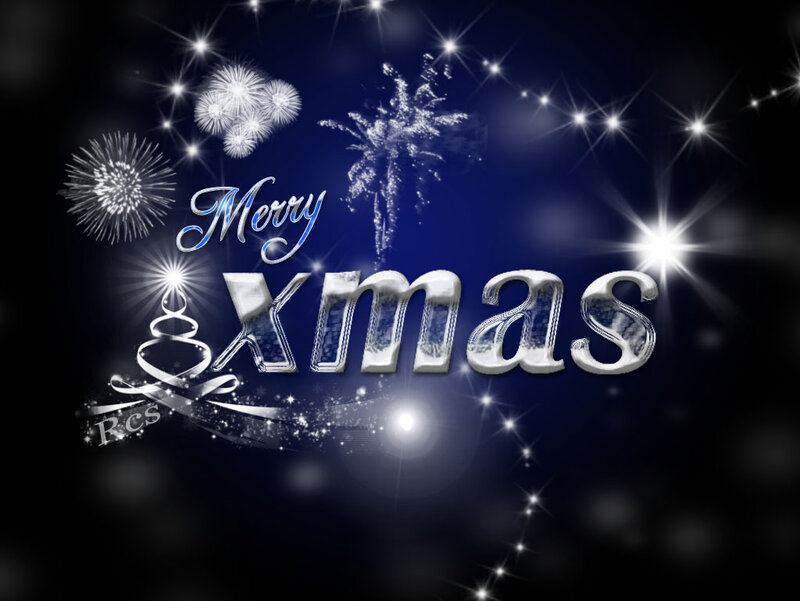 Merry Xmas Text