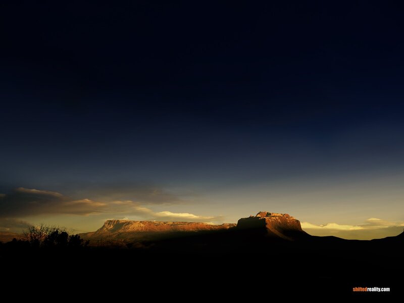 Mesa at Sunset