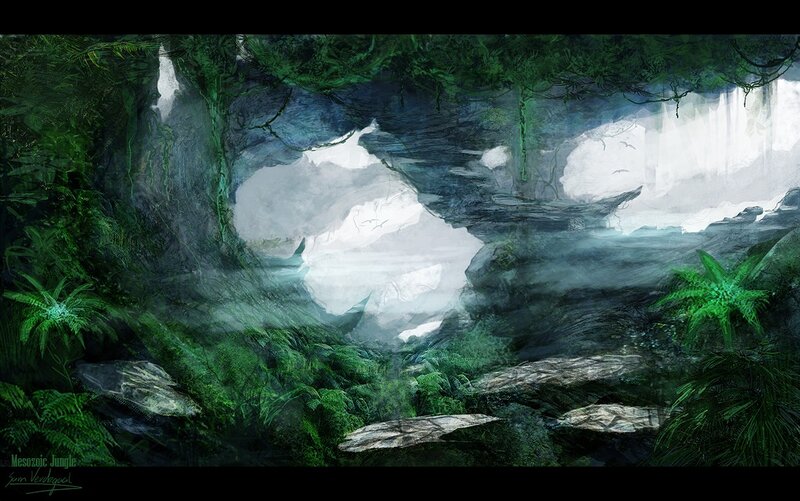Mesozoic Jungle Cave