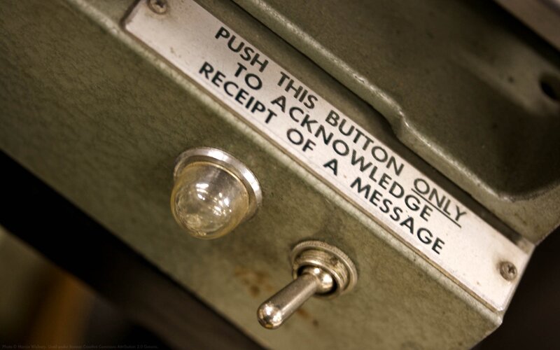 message acknowledgment button