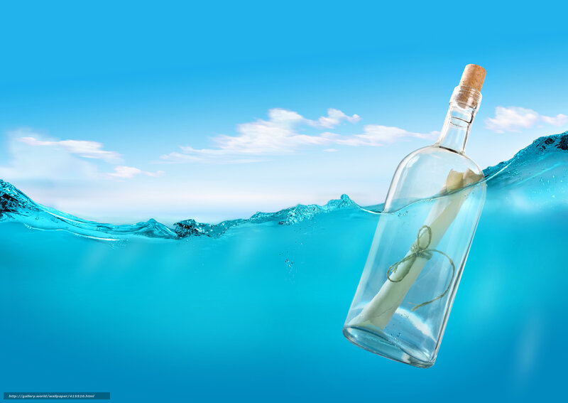 message in a bottle