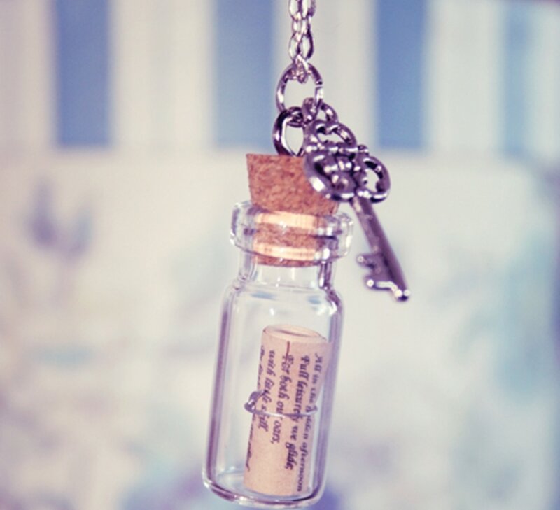 Message in a Bottle — Blue, Dreamy