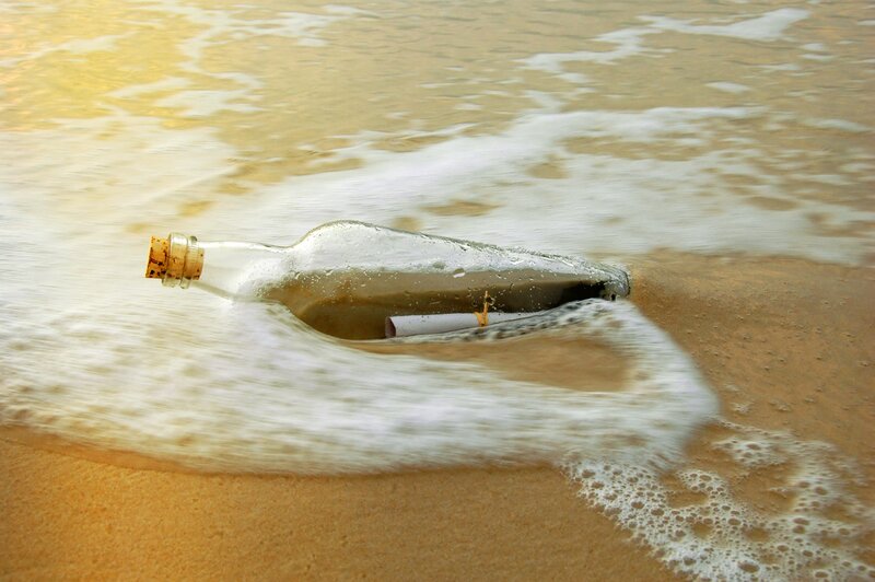 Message in a Bottle — Brown