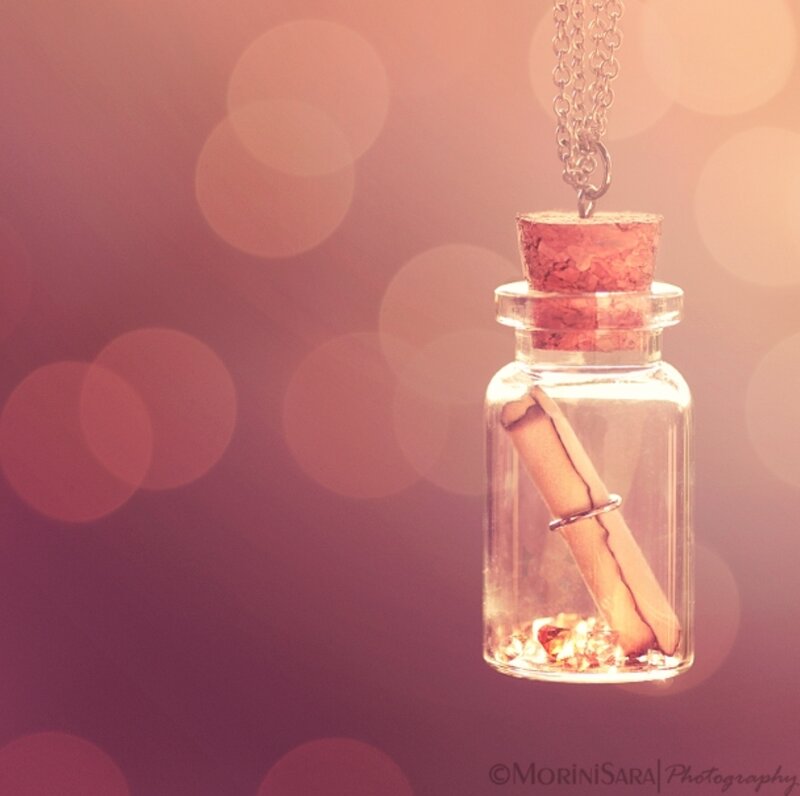 Message in a Bottle Pendant