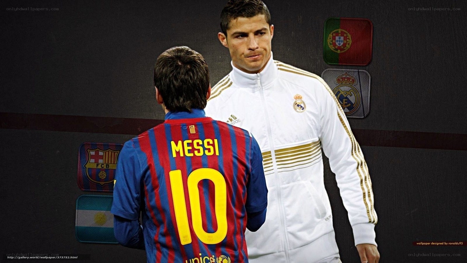 Messi and Ronaldo face-off