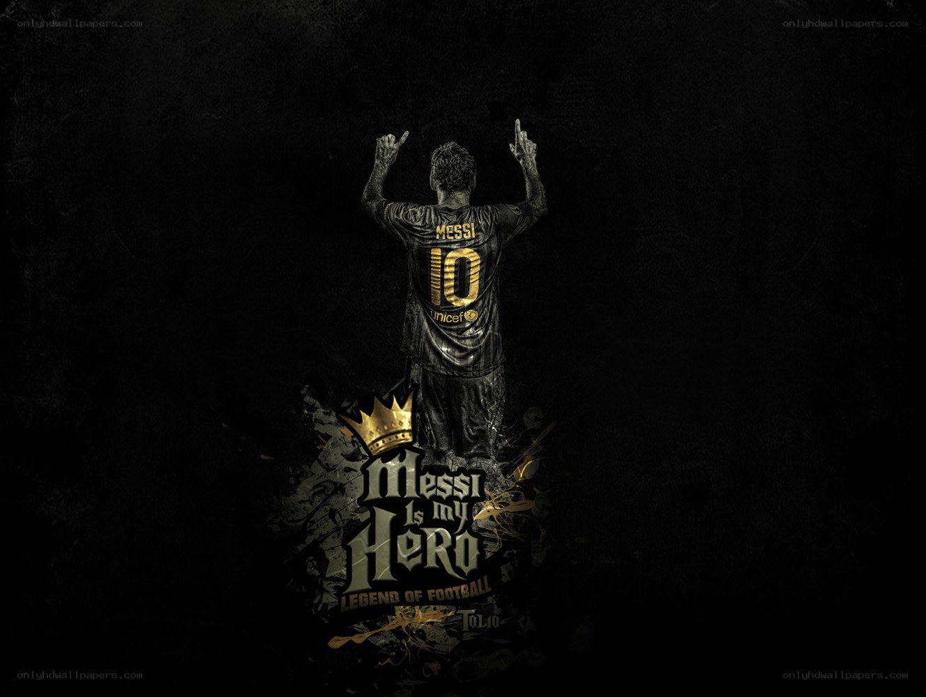 Messi is my hero