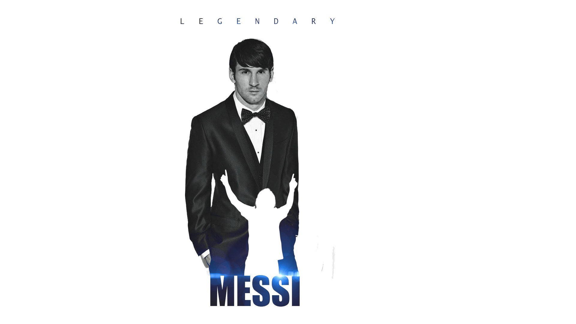 Messi legendary portrait