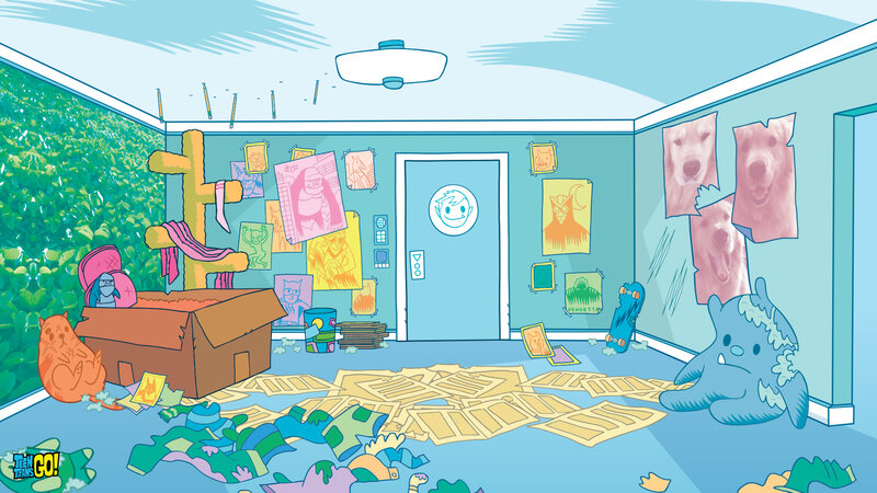 Messy Bedroom