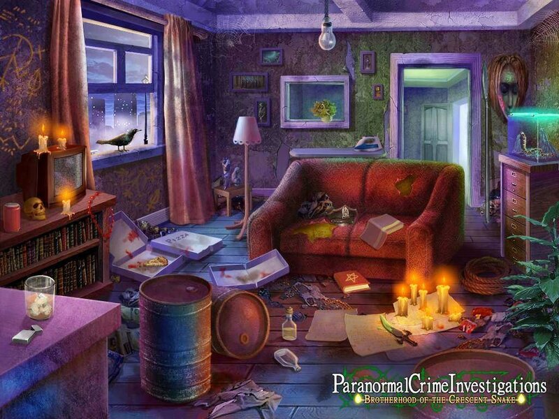 Messy Living Room