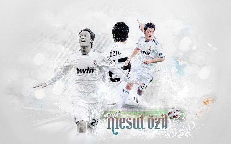 Mesut Özil football collage