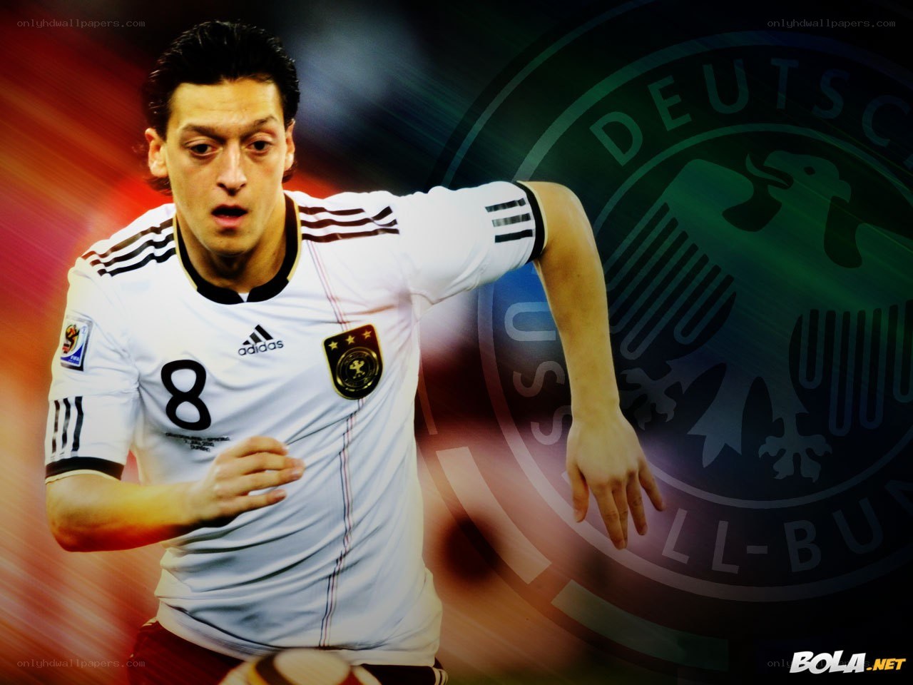 Mesut Ozil in Germany jersey