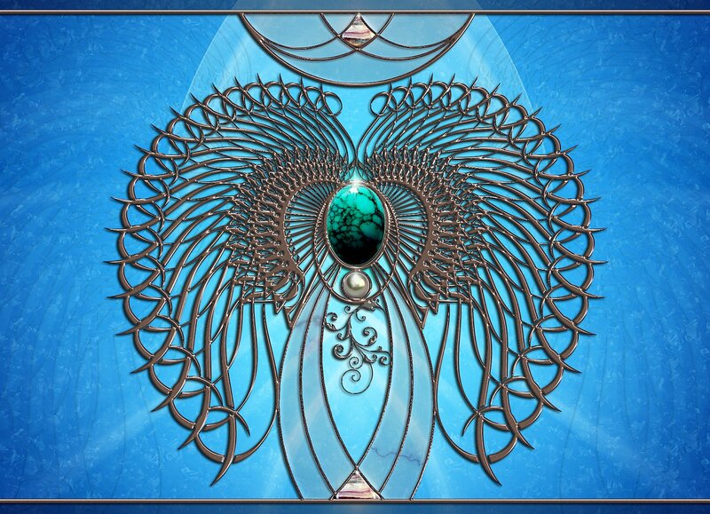 Metal Angel Wings