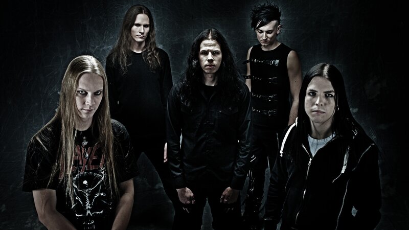 metal band group portrait