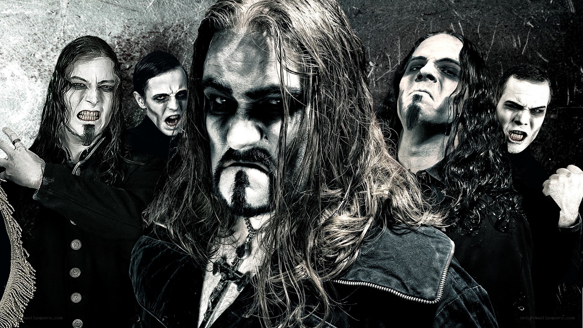 metal band portrait