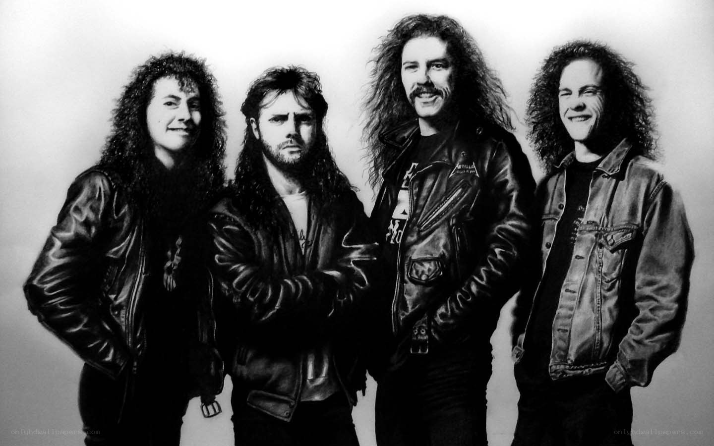 Metal band portrait