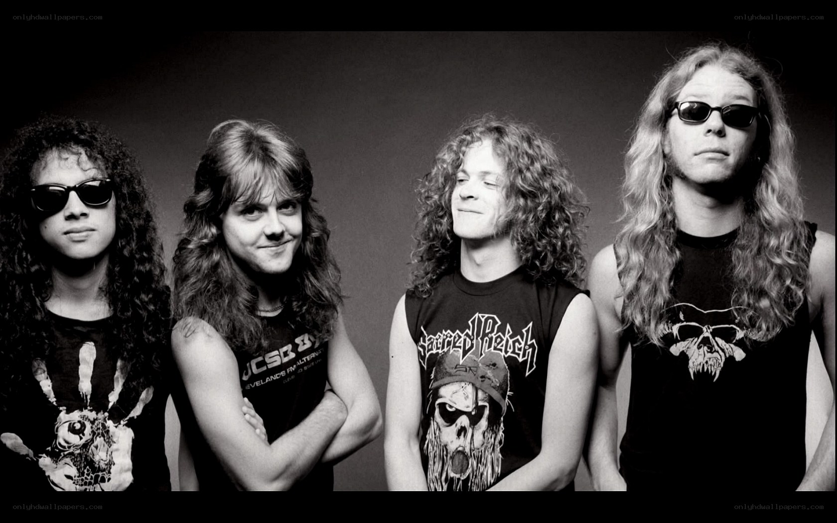Metal band portrait