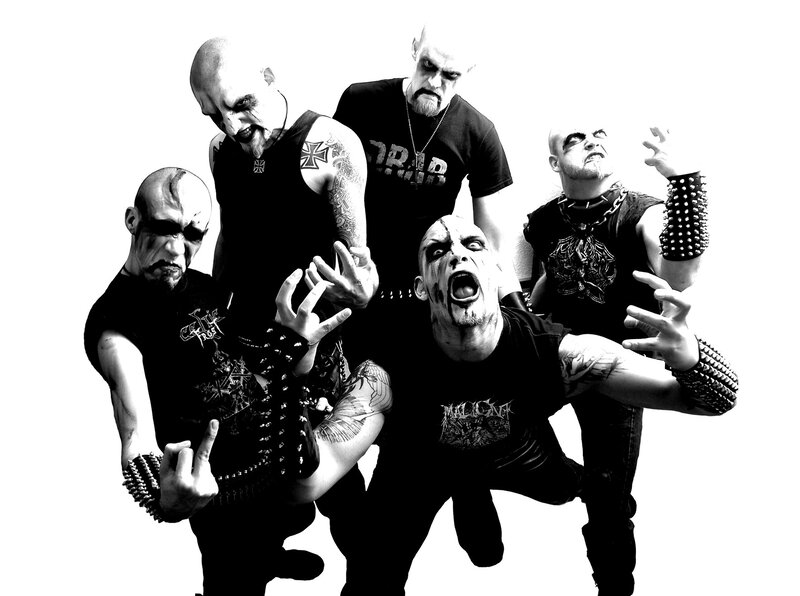 metal band with theatrical makeup