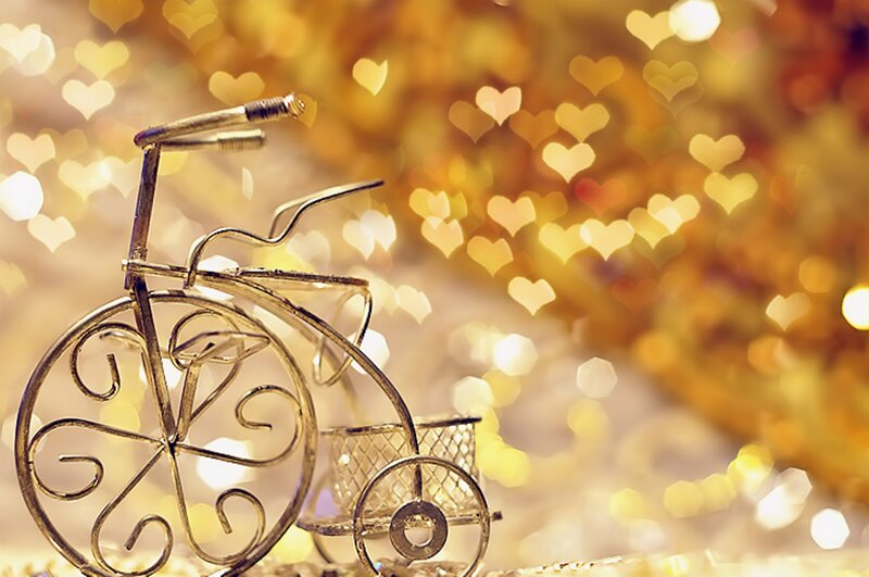 Metal Bicycle Model