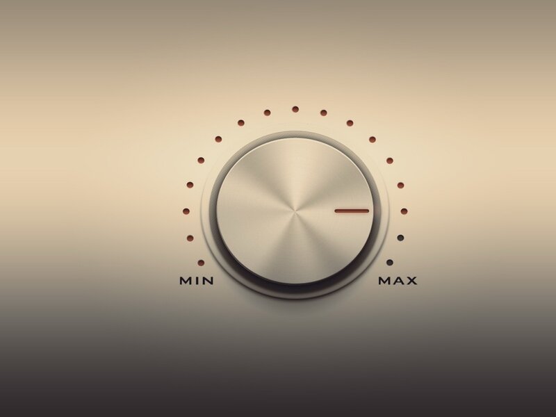 Metal Control Knob