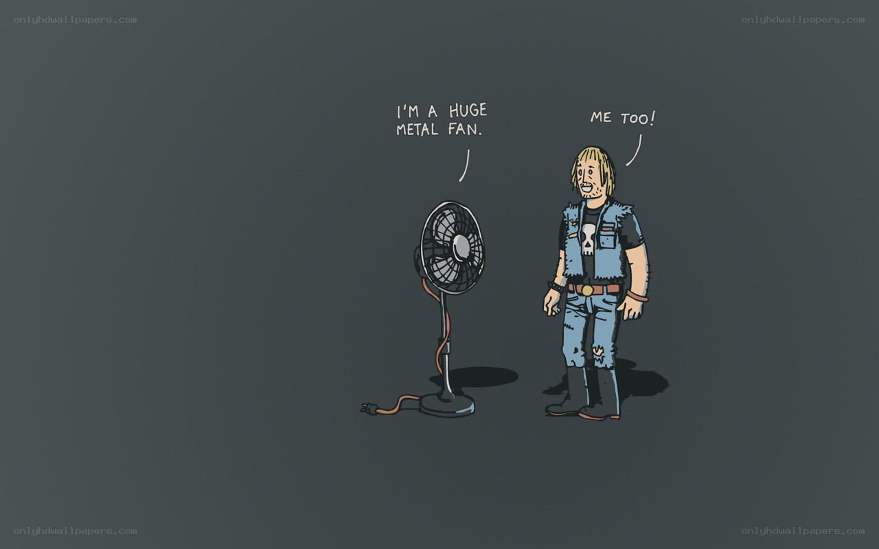 Metal fan joke